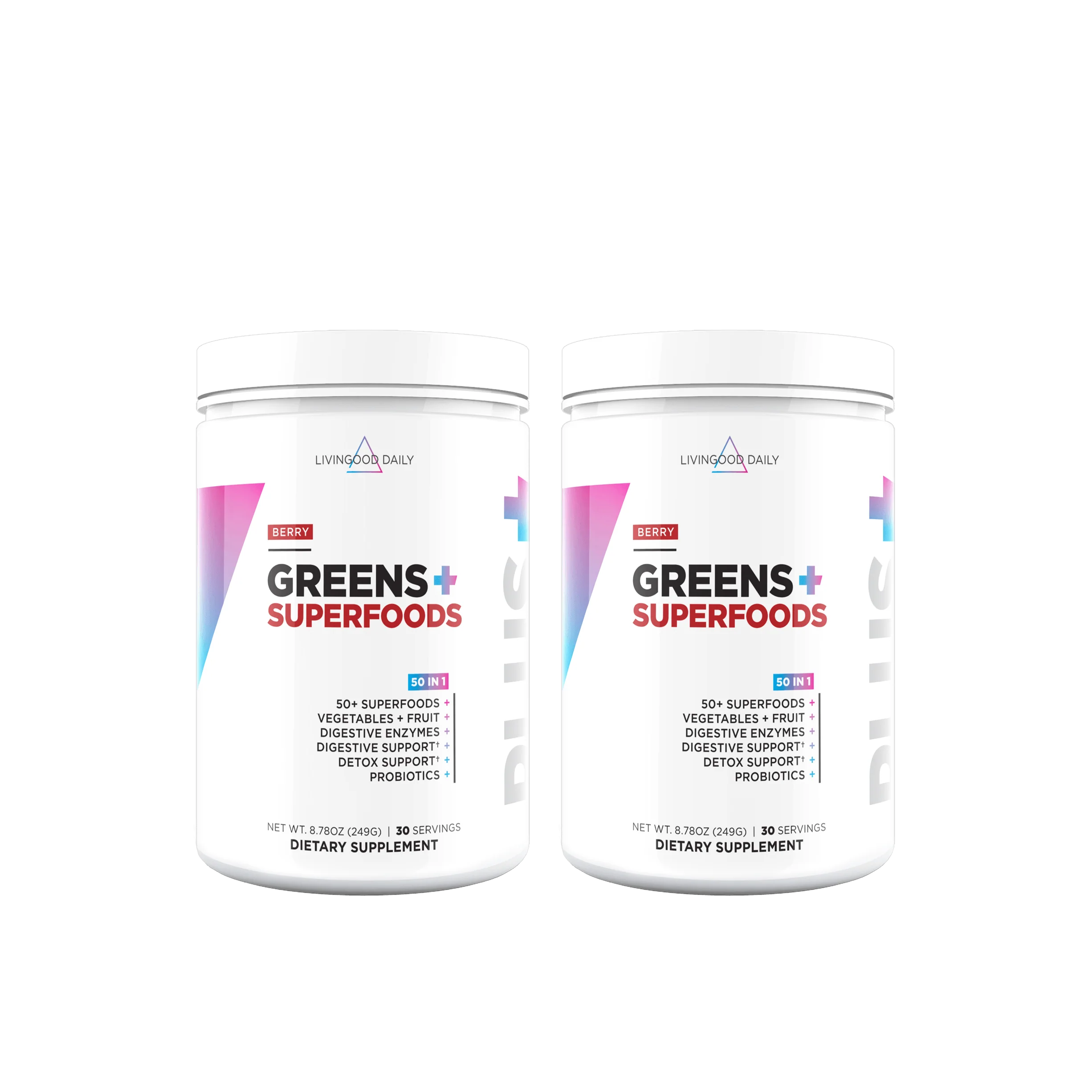 Livingood Daily Greens + Superfoods (Berry) - Image 3