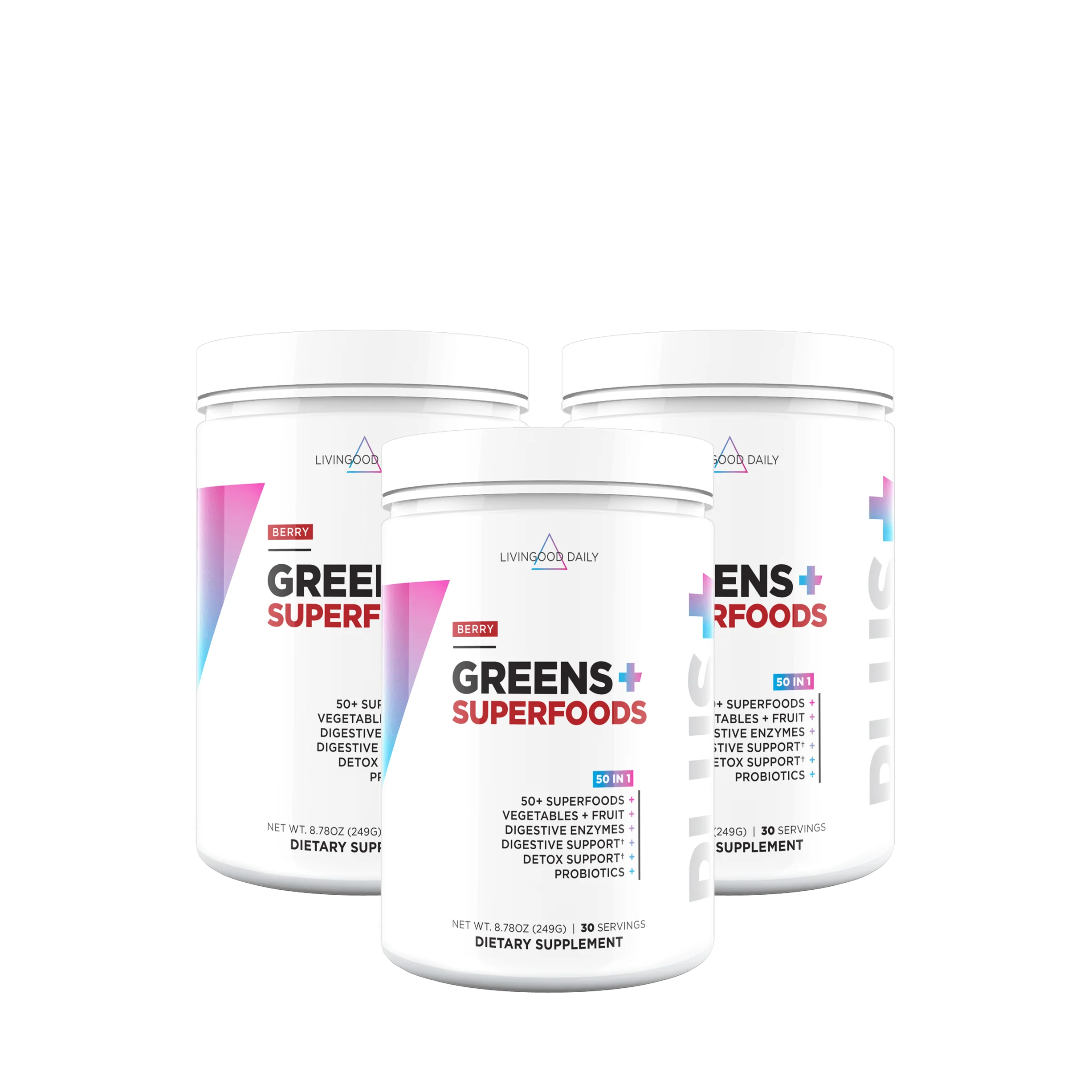 Livingood Daily Greens + Superfoods (Berry) - Image 4