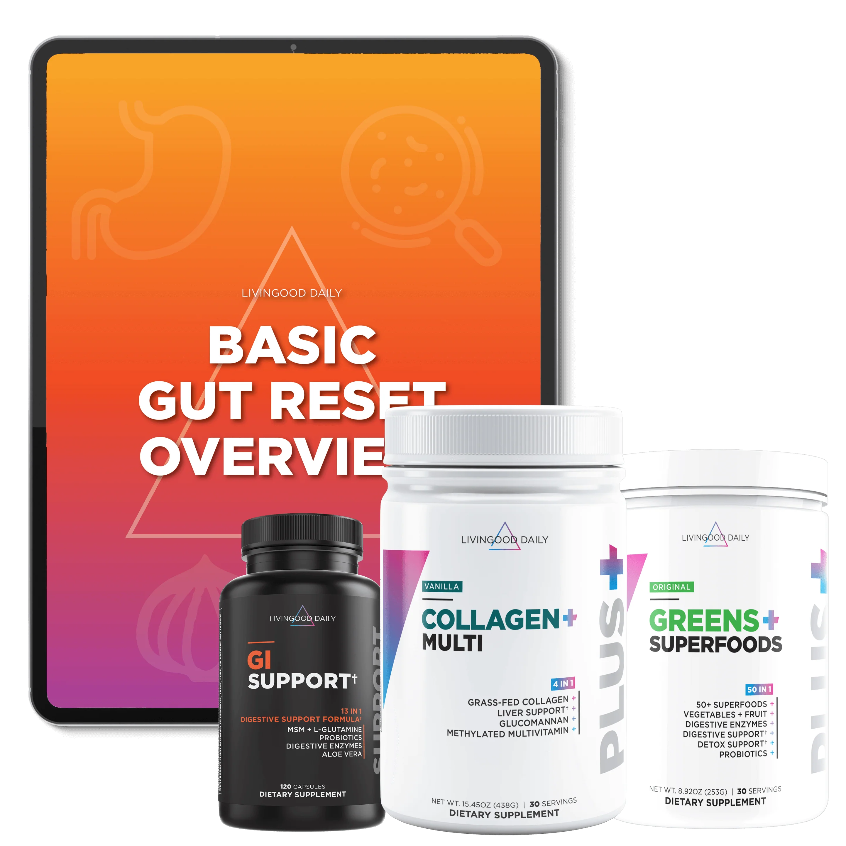 Livingood Daily Gut Reset Bundle