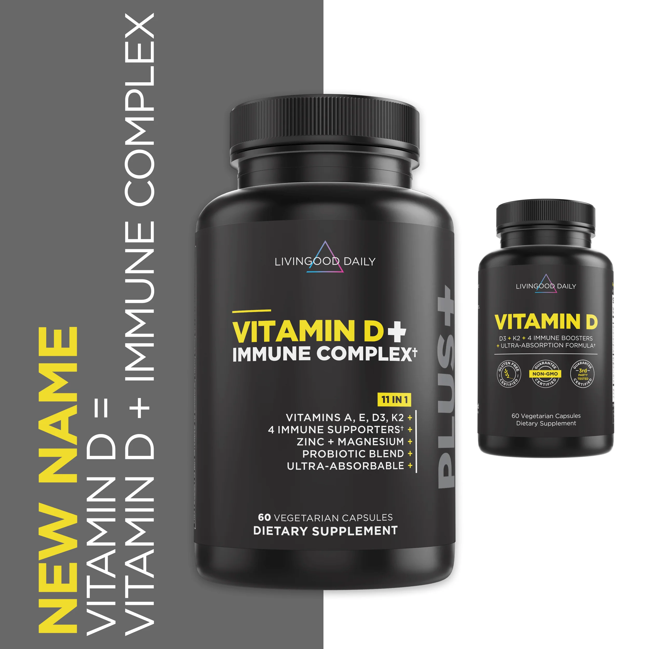 Livingood Daily Vitamin D + Immune Complex (3-pk) - Image 3